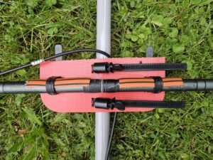 Bild 2: Mast-Boom-Halterung „light“ aus Kunststoff