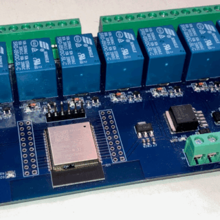 8-fach Relaisplatine mit ESP32